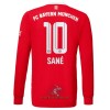 Officiële Voetbalshirt FC Bayern München Sane 10 Thuis 2022-23 Lange Mouw - Heren